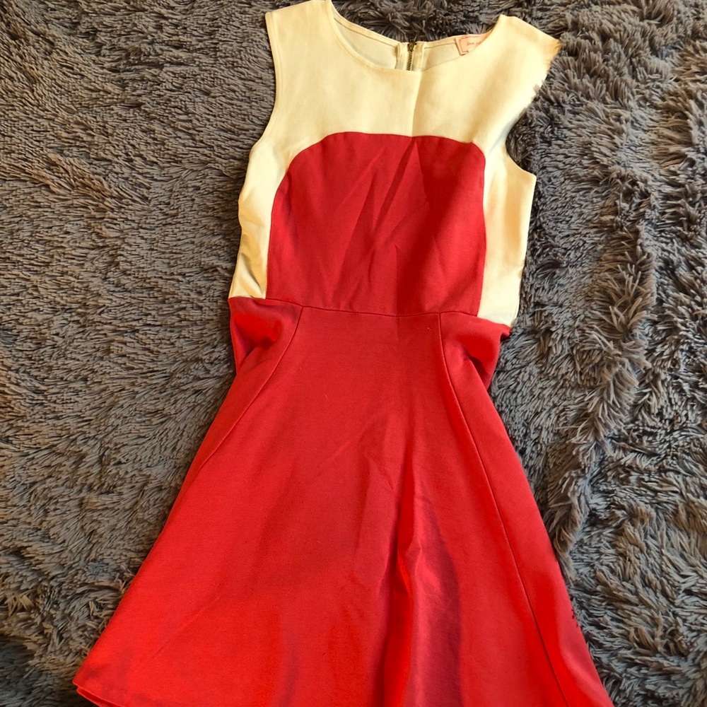 Pink and White Summer Dress